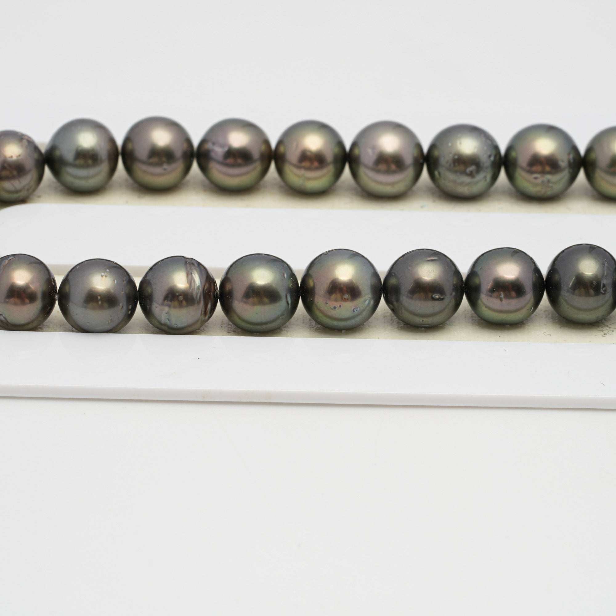 43pcs Mix 8-9mm - SR AAA-A Quality Tahitian Pearl Strands NL1460 CMCS1