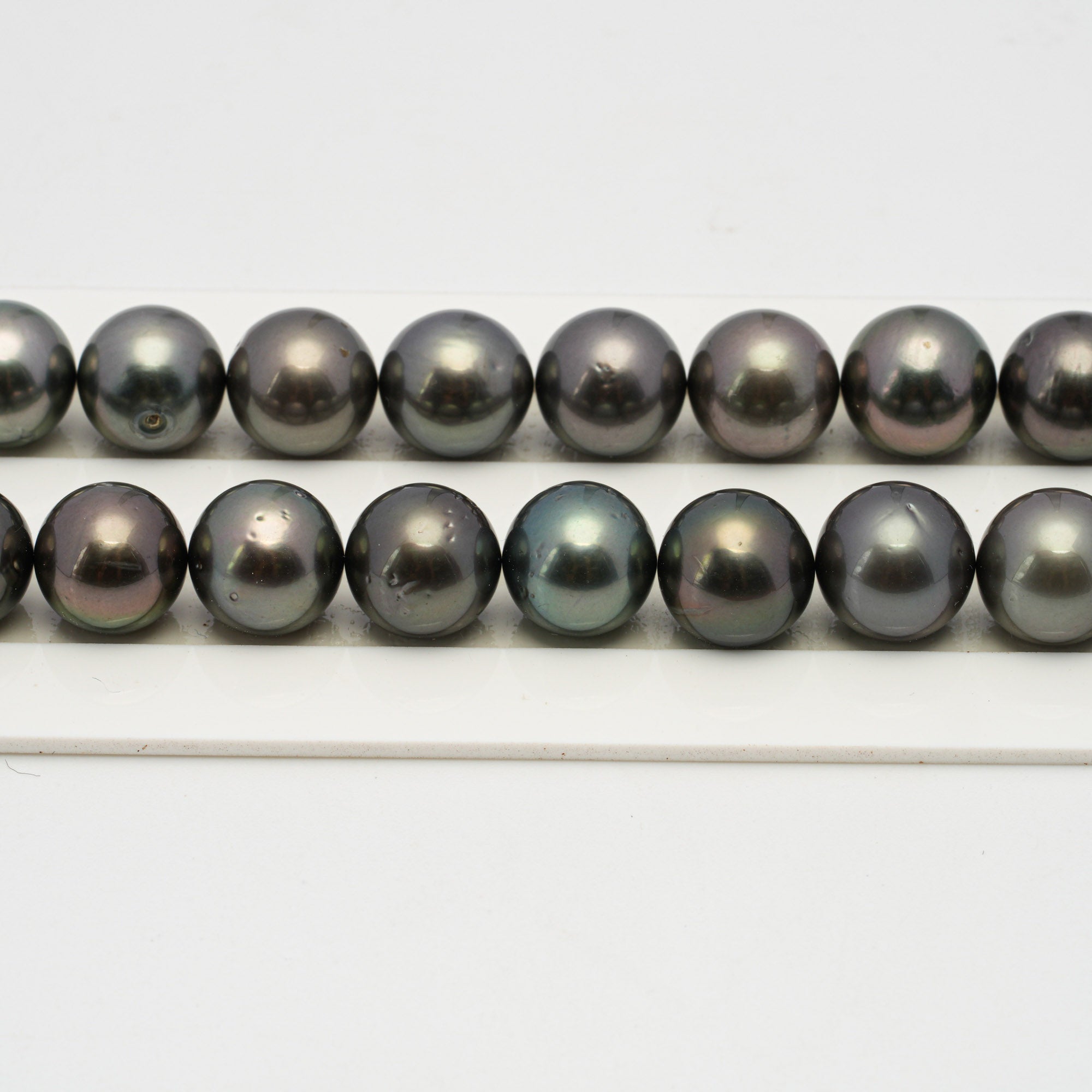 33pcs Mix 11-12mm - RSR AA/AAA Quality Tahitian Pearl Necklace NL1443 OR4