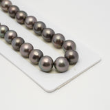 38pcs Cherry 11-12mm - SR AAA/TOP Quality Tahitian Pearl Necklace NL1533 A101