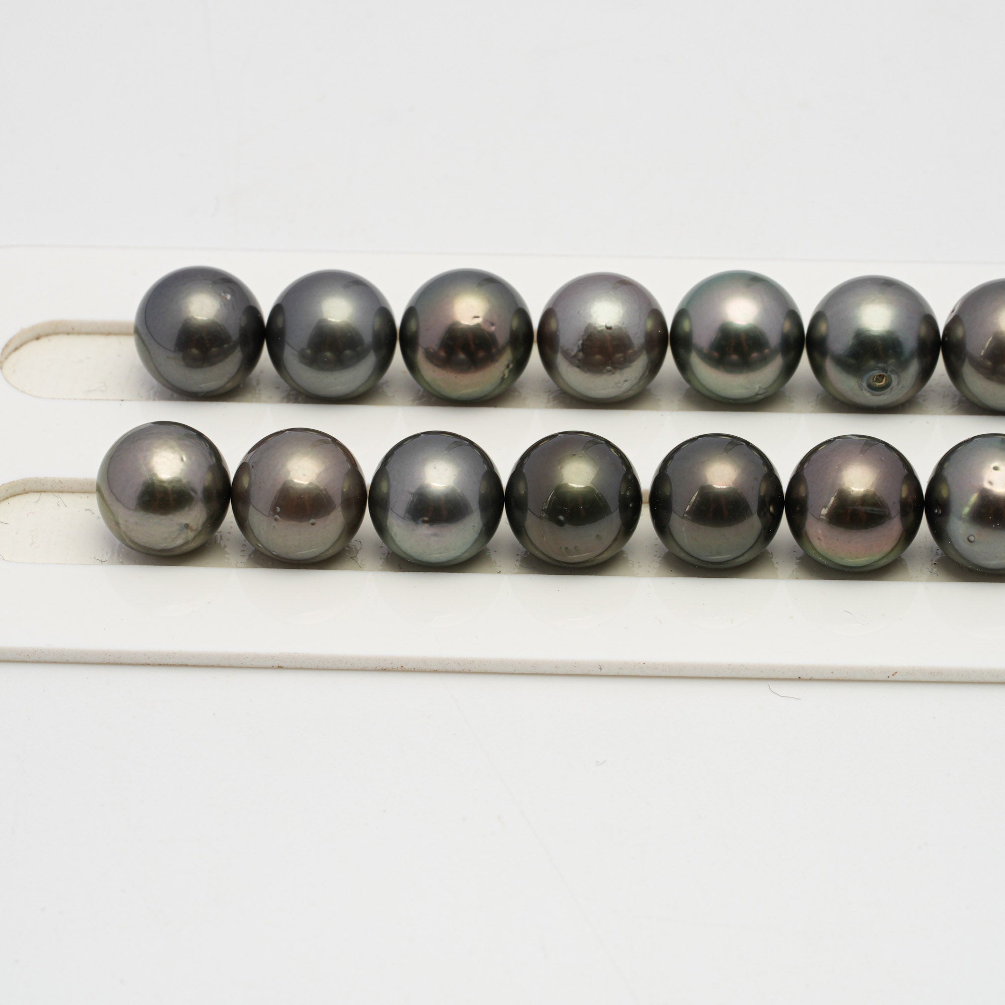 33pcs Mix 11-12mm - RSR AA/AAA Quality Tahitian Pearl Necklace NL1443 OR4