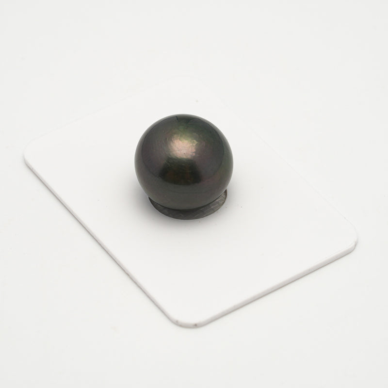 1pcs Dark 15mm - BT AA Quality Tahitian Pearl Single LP2098 OR9