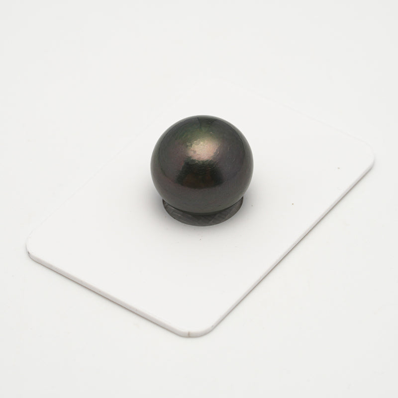 1pcs Dark 15mm - BT AA Quality Tahitian Pearl Single LP2098 OR9