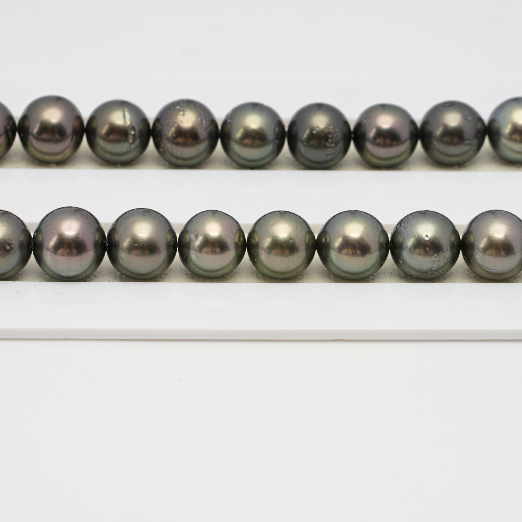 43pcs Mix 8-9mm - SR AAA-A Quality Tahitian Pearl Strands NL1460 CMCS1