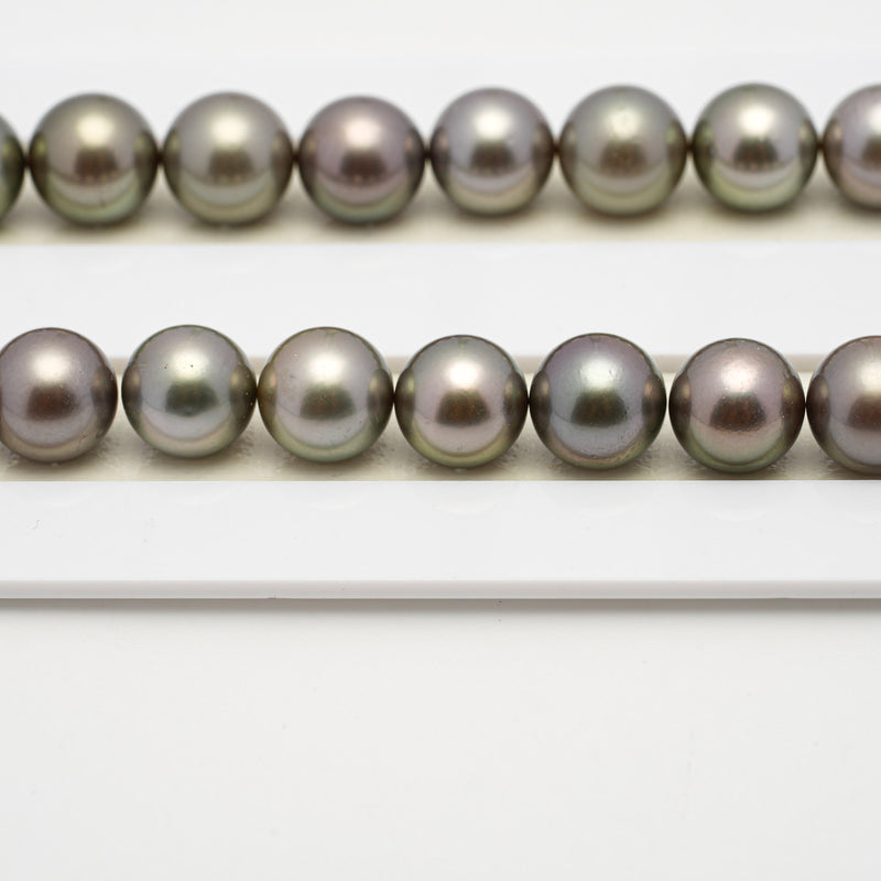 41pcs Light Mix 8-10mm - RSR AAA Quality Tahitian Pearl Necklace NL1506 TH2