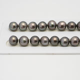 38pcs Cherry 11-12mm - SR AAA/TOP Quality Tahitian Pearl Necklace NL1533 A101