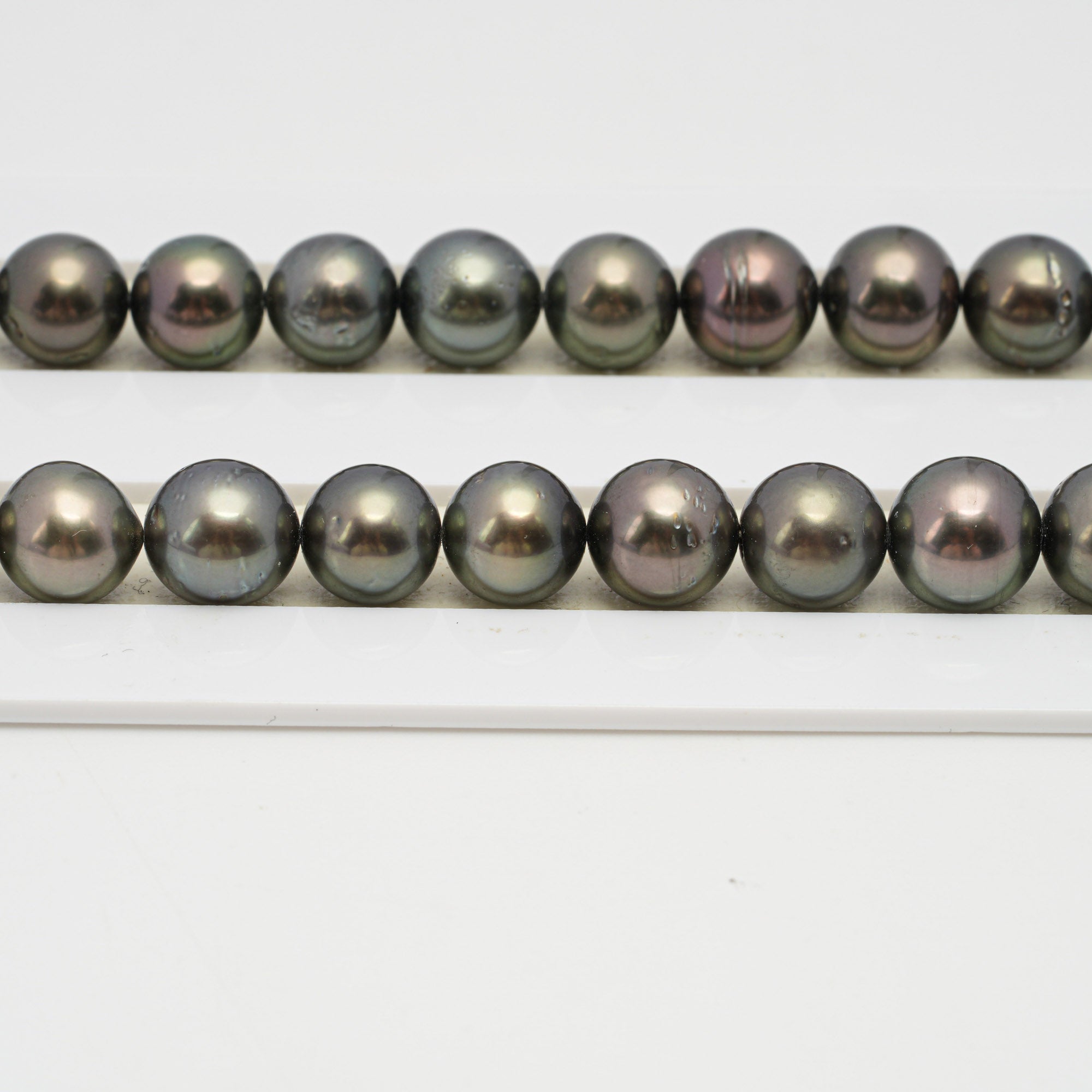 43pcs Mix 8-9mm - SR AAA-A Quality Tahitian Pearl Strands NL1460 CMCS1