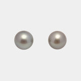 2pcs Light 11.5-11.8mm - SB/NR AAA Quality Tahitian Pearl Pair ER1548 A101