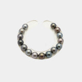 15pcs Multicolor 9-10mm - RSR A Quality Tahitian Pearl Bracelet BR1745 TH2.4.9