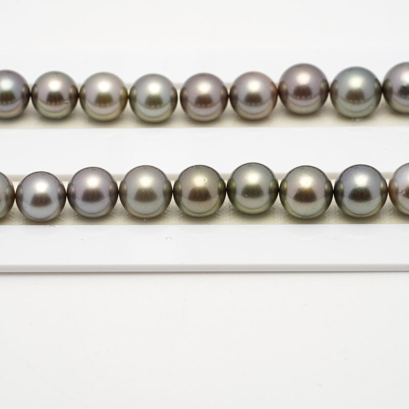 41pcs Light Mix 8-10mm - RSR AAA Quality Tahitian Pearl Necklace NL1506 TH2