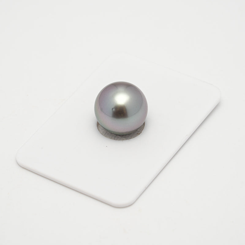 1pcs Light Cherry 13.5mm - RSR AAA Quality Tahitian Pearl Single LP2213 OR6