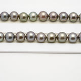 41pcs Light Mix 8-10mm - RSR AAA Quality Tahitian Pearl Necklace NL1506 TH2