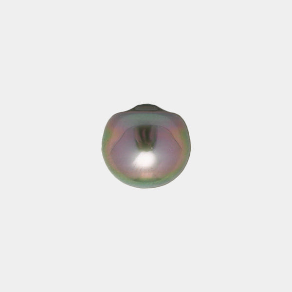 1pcs "High Luster" Green Cherry 9.1mm - SB AAA Quality Tahitian Pearl Single LP2150 OR10