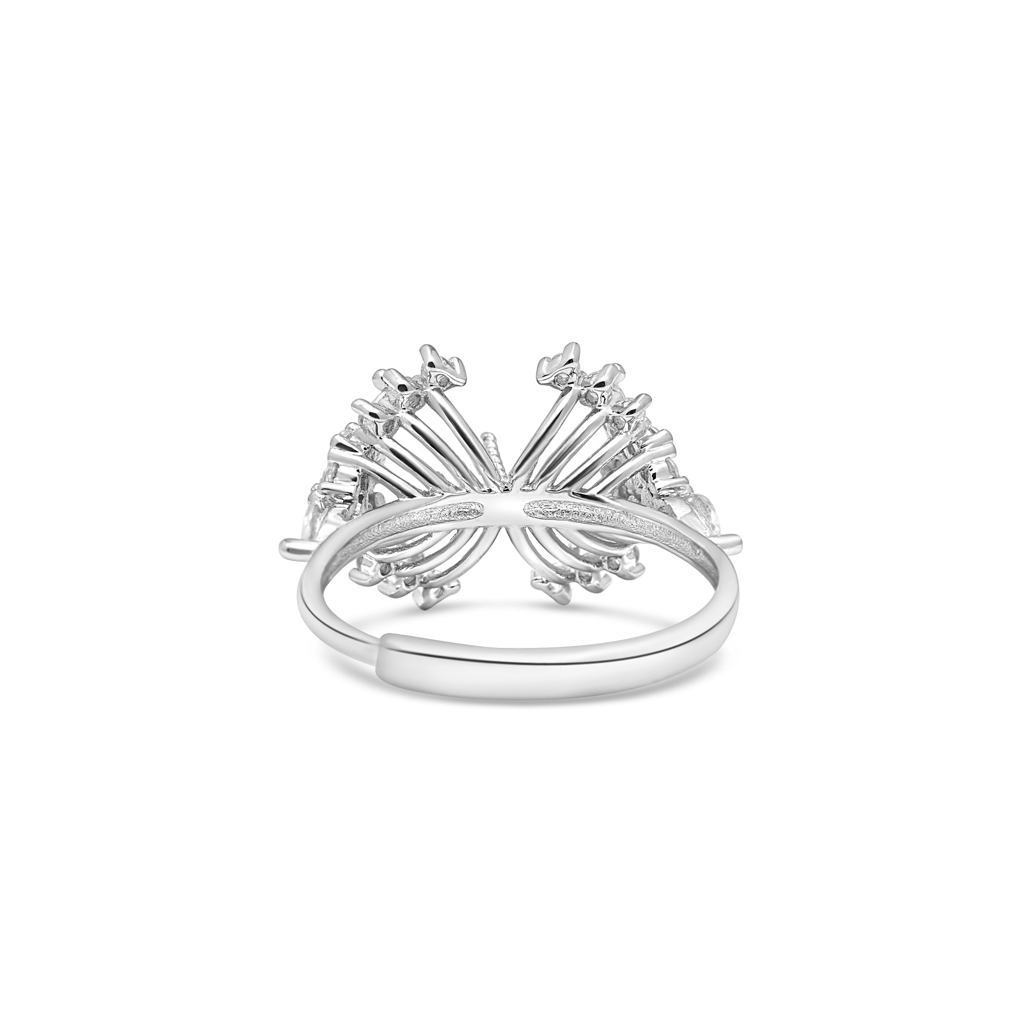 Adjustable Ring 925 Silver for pearl SC398G/SC398
