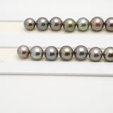 41pcs Light Mix 8-10mm - RSR AAA Quality Tahitian Pearl Necklace NL1506 TH2