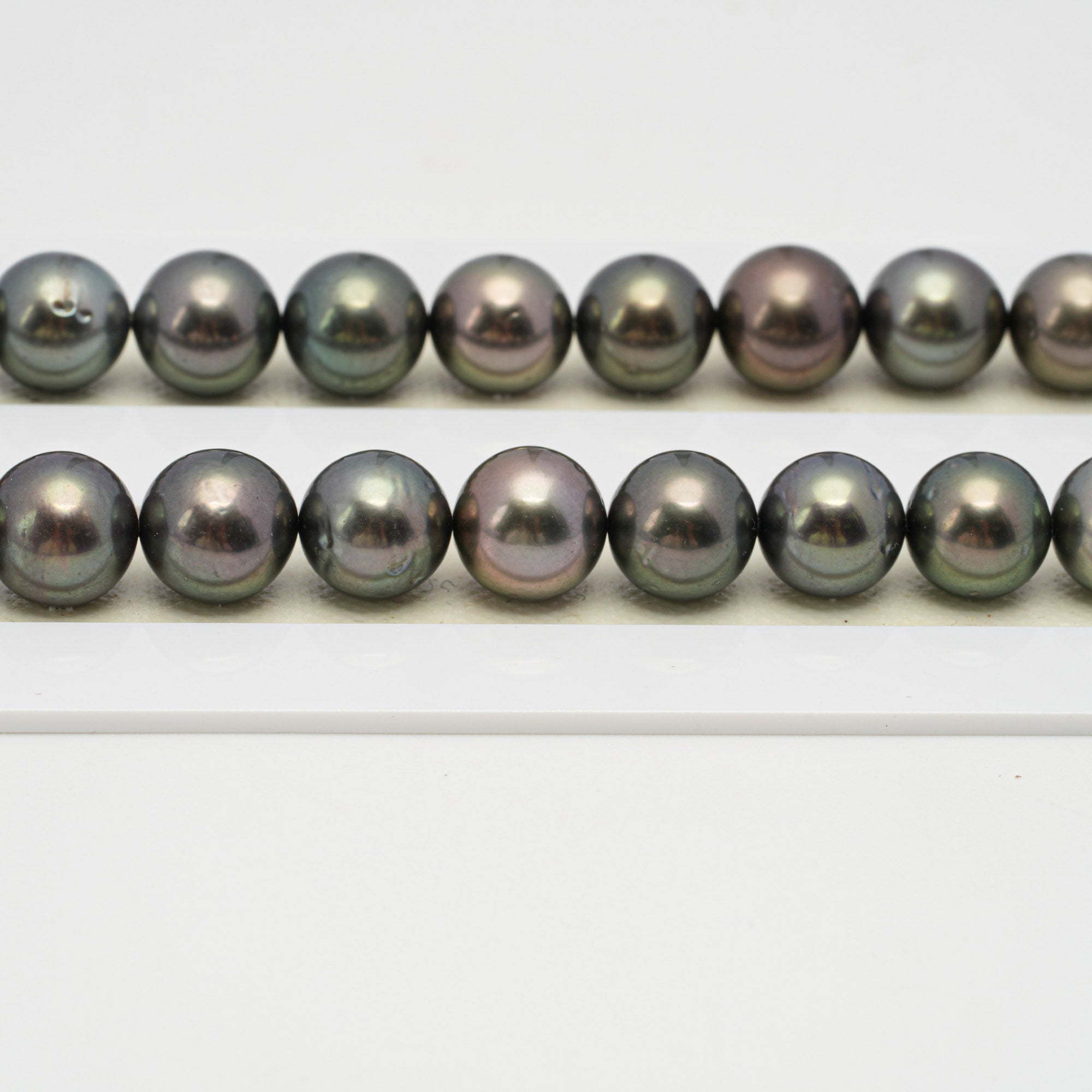 41pcs Mix 10mm - SR AAA/AA Quality Tahitian Pearl Strands NL1461 CMCS1