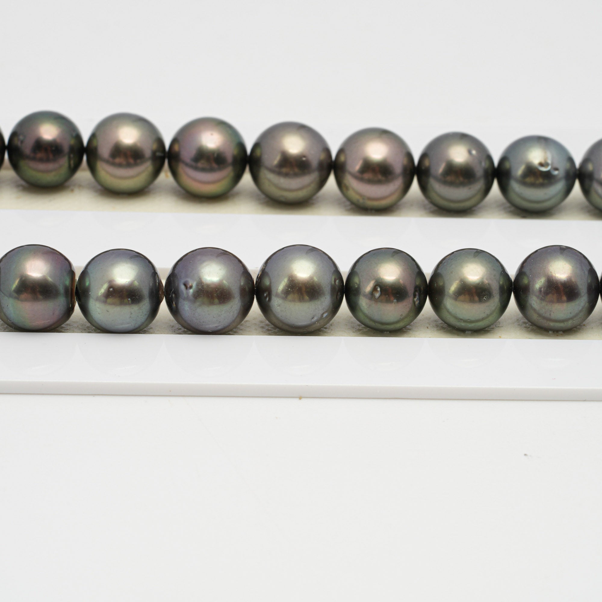 41pcs Mix 10mm - SR AAA/AA Quality Tahitian Pearl Strands NL1461 CMCS1