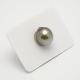 1pcs Light Green 12.5mm - SB AAA Quality Tahitian Pearl Single LP2119 OR10