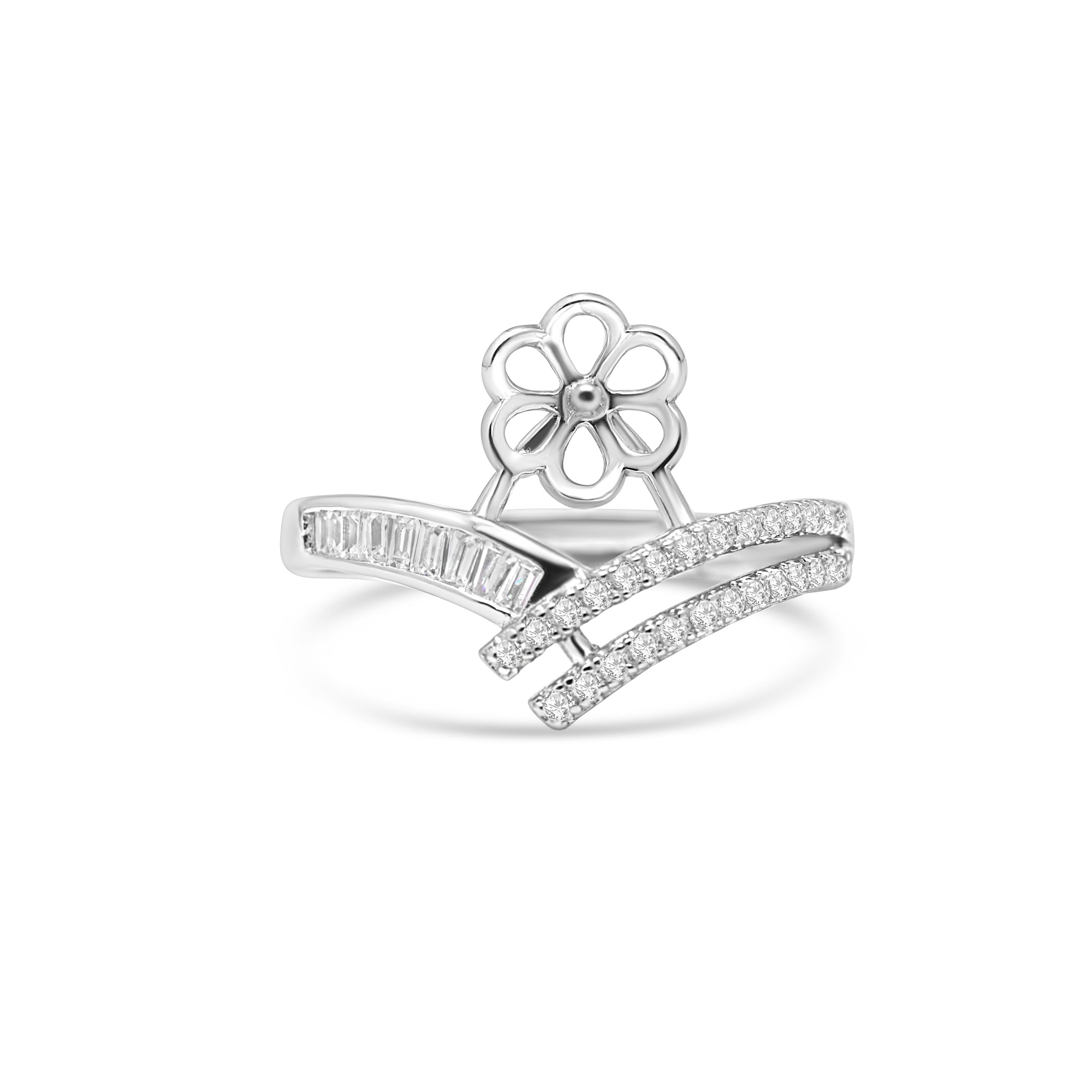 Adjustable Ring 925 Silver for pearl SC412G/SC412