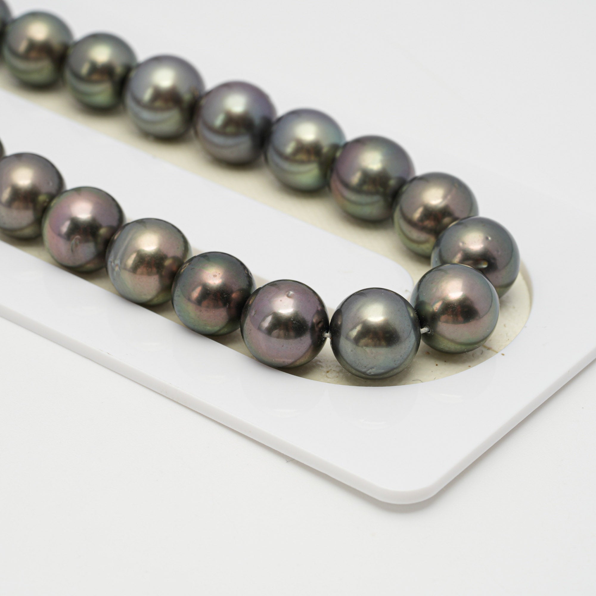 41pcs Mix 10mm - SR AAA/AA Quality Tahitian Pearl Strands NL1461 CMCS1