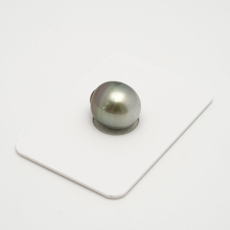 1pcs Light Green 12.5mm - SB AAA Quality Tahitian Pearl Single LP2119 OR10