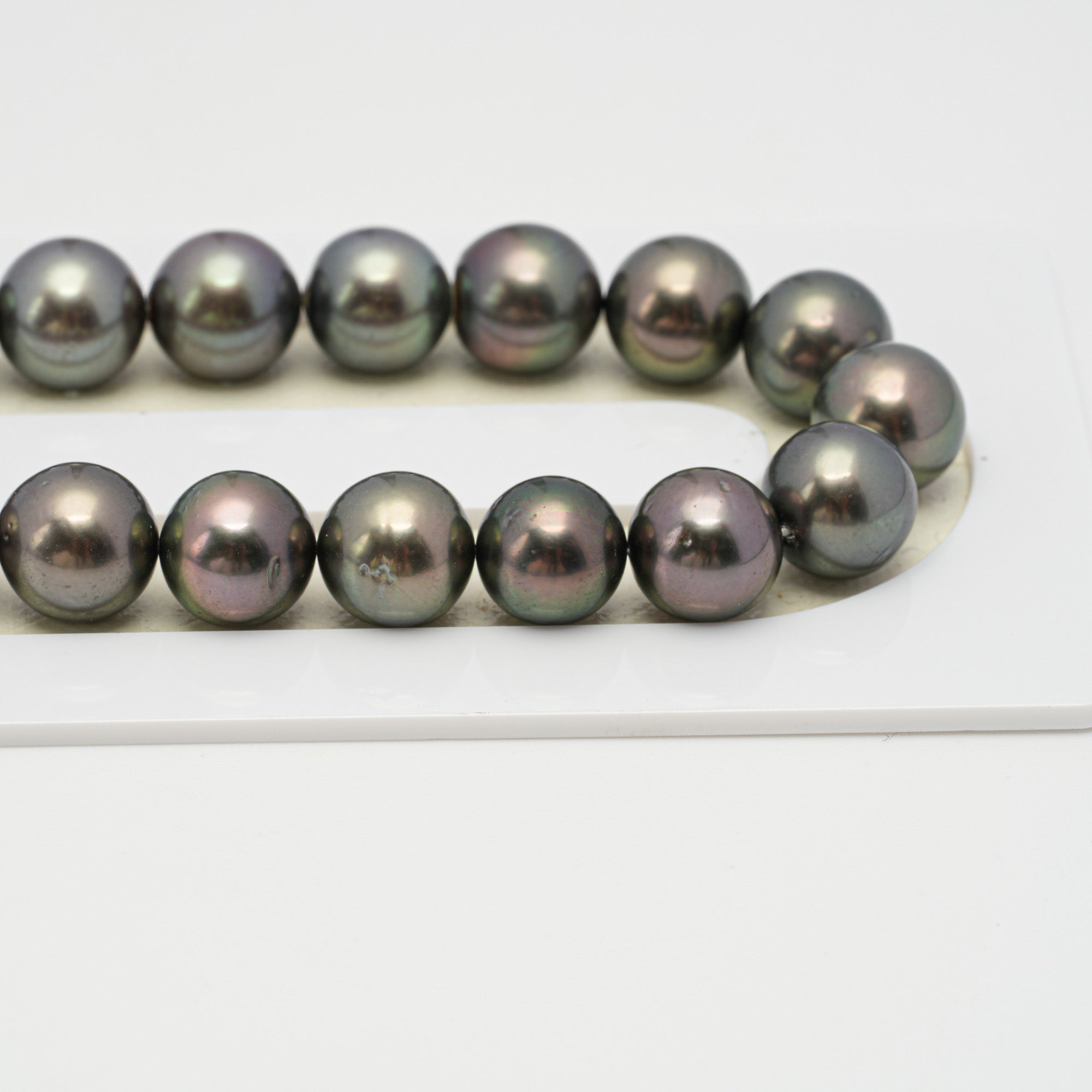 41pcs Mix 10mm - SR AAA/AA Quality Tahitian Pearl Strands NL1461 CMCS1