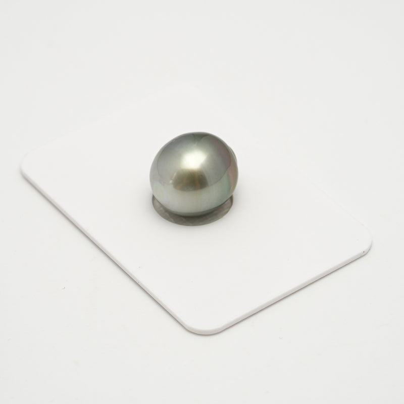 1pcs Light Green 12.5mm - SB AAA Quality Tahitian Pearl Single LP2119 OR10