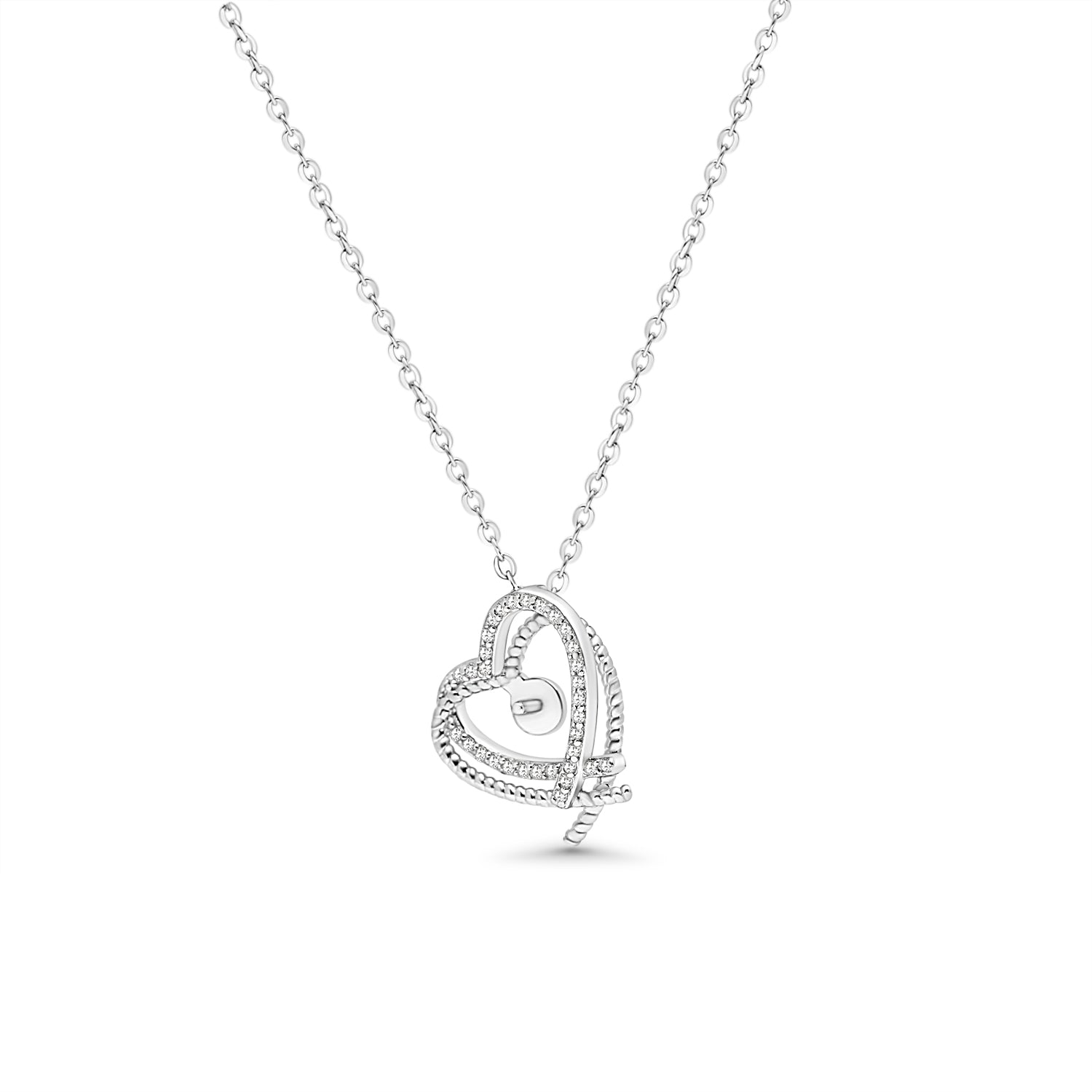 Pendant Chain 925 Silver for pearl SC436