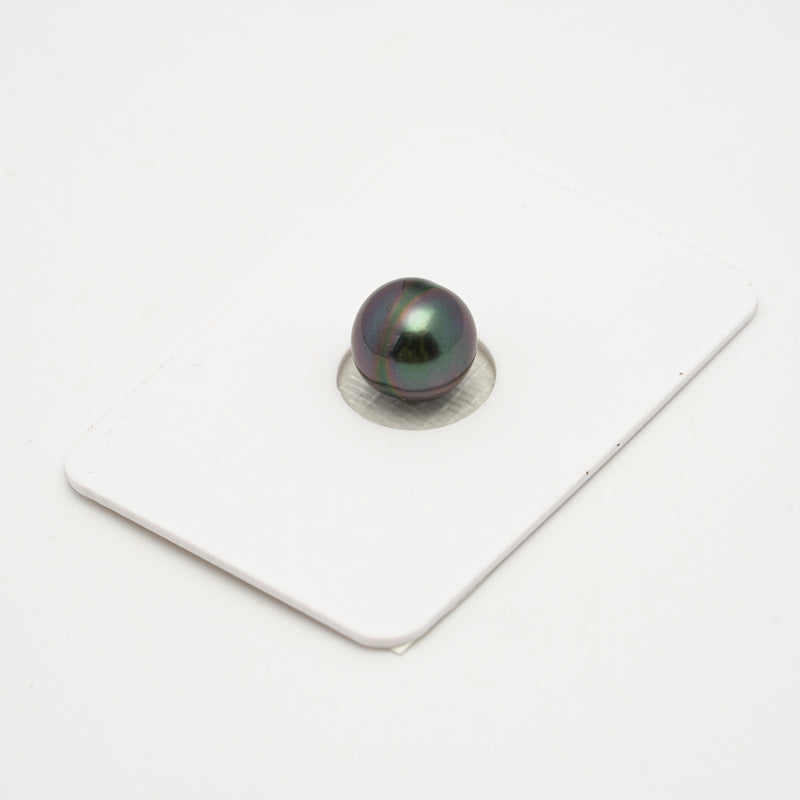 1pcs Cherry 9.6mm - CL/SB AAA/AA Quality Tahitian Pearl Single LP2100 OR9