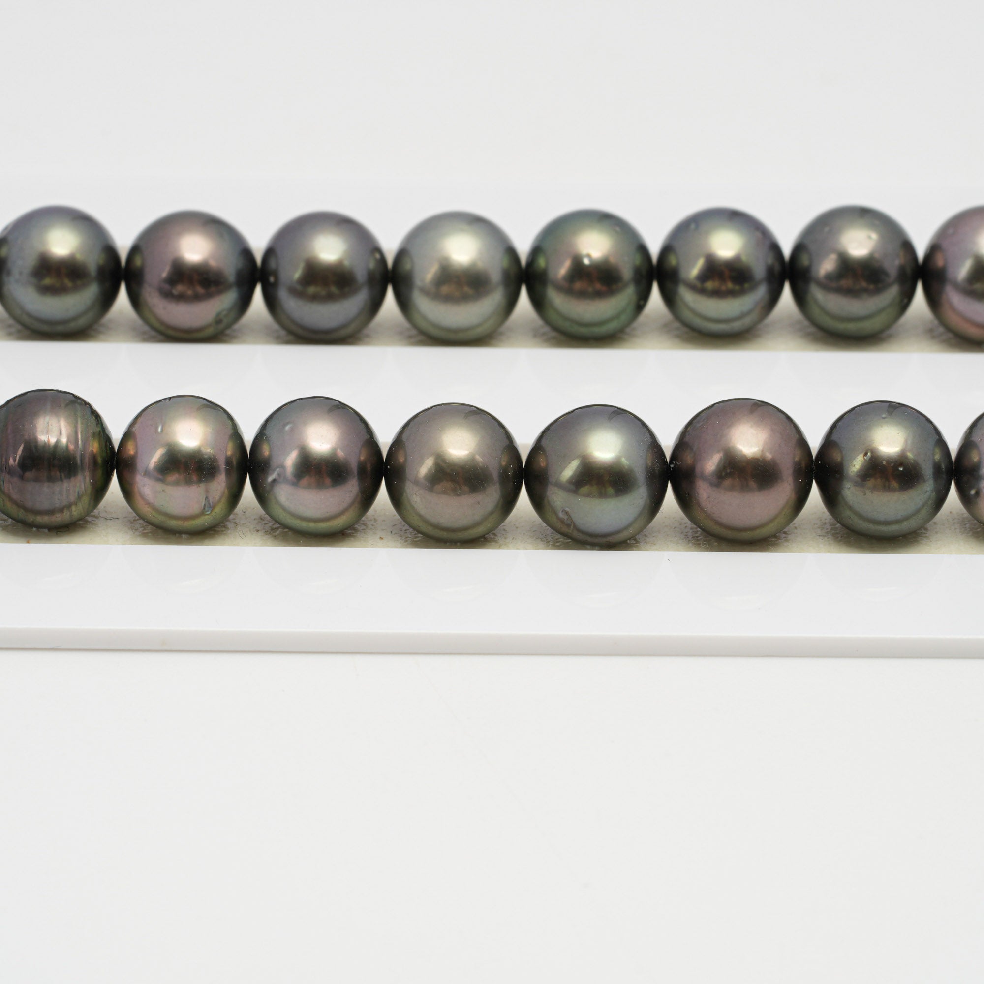 41pcs Mix 10mm - SR AAA/AA Quality Tahitian Pearl Strands NL1461 CMCS1