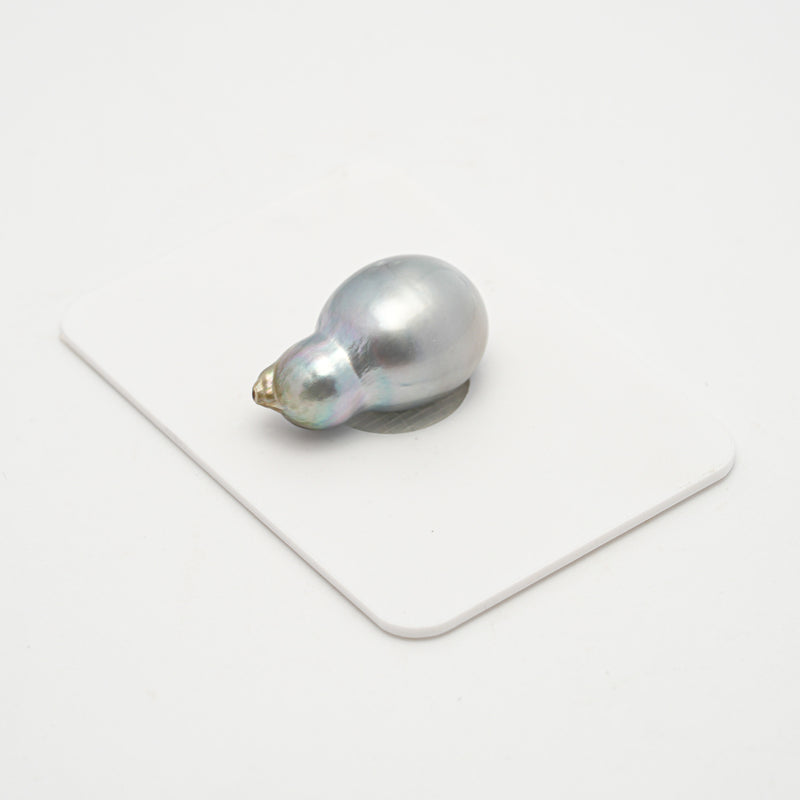 1pcs Silver Gray 12.3mm - SB AA/A Quality Tahitian Pearl Single LP2214 OR4