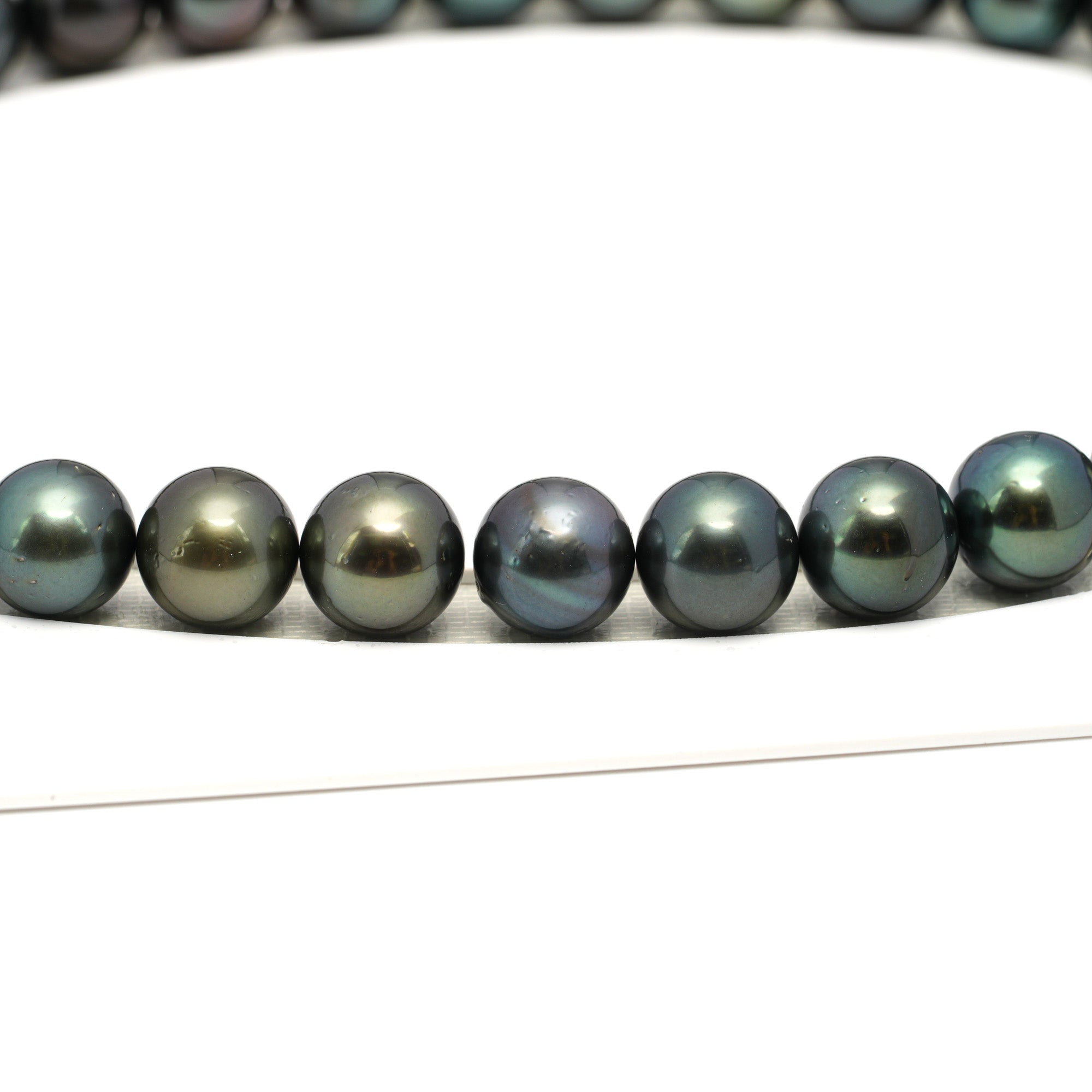 34pcs Dark Mix 12-13mm - RSR AA/AAA Quality Tahitian Pearl Necklace NL1653