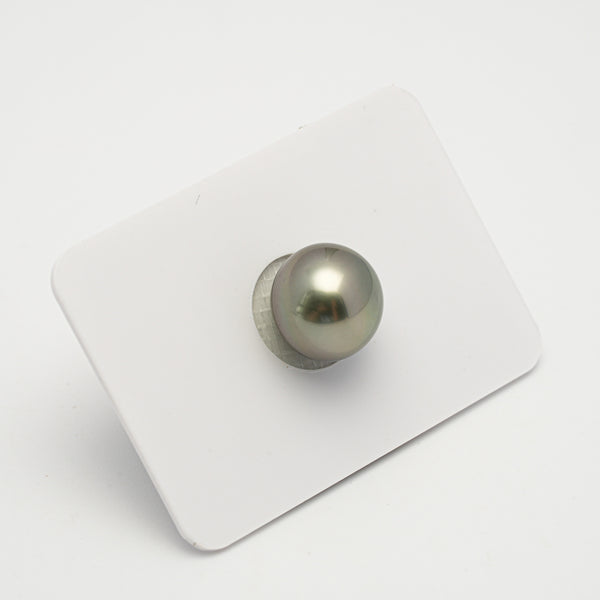 1pcs Light Green 11.5mm - BT AAA Quality Tahitian Pearl Single LP2120 OR10