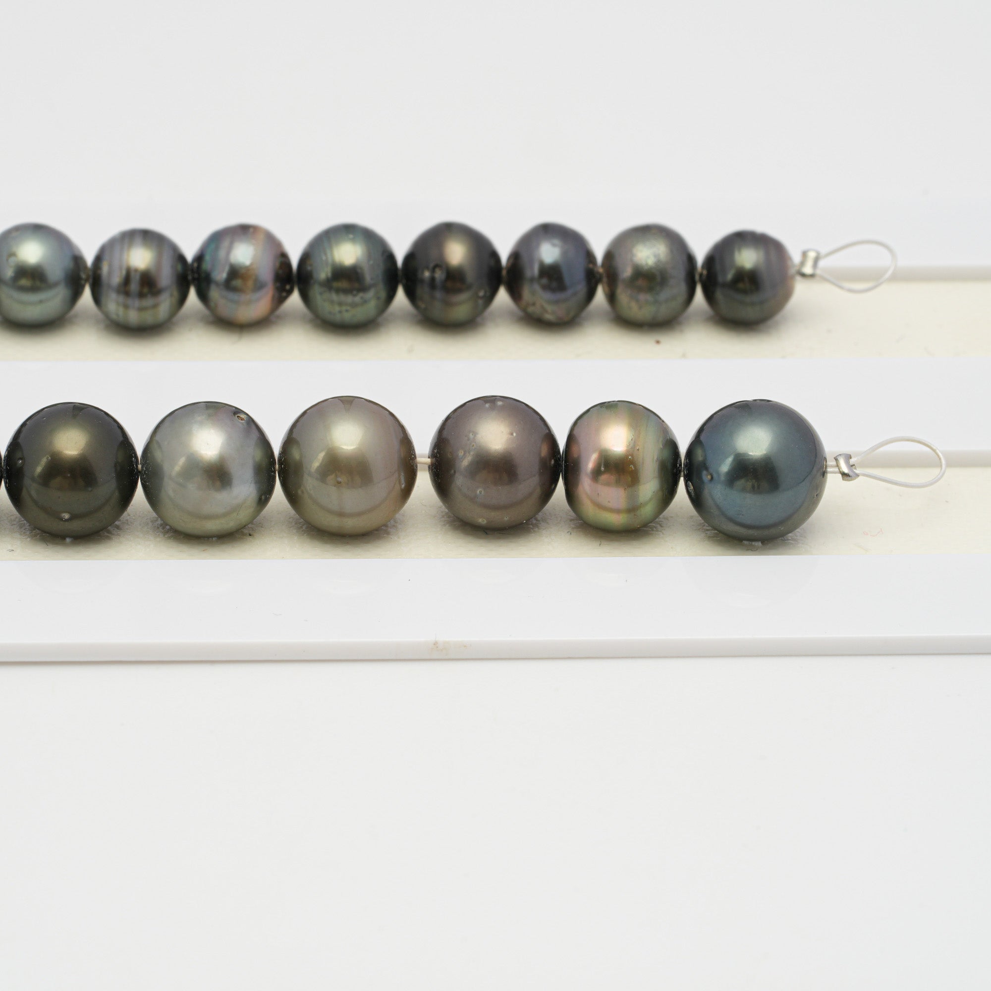 41pcs Mix 7-10mm - SB AA Quality Tahitian Pearl Strands NL1462 CMCS1