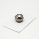 1pcs Green 13.3mm - SB AAA/AA Quality Tahitian Pearl Single LP1769 TH1