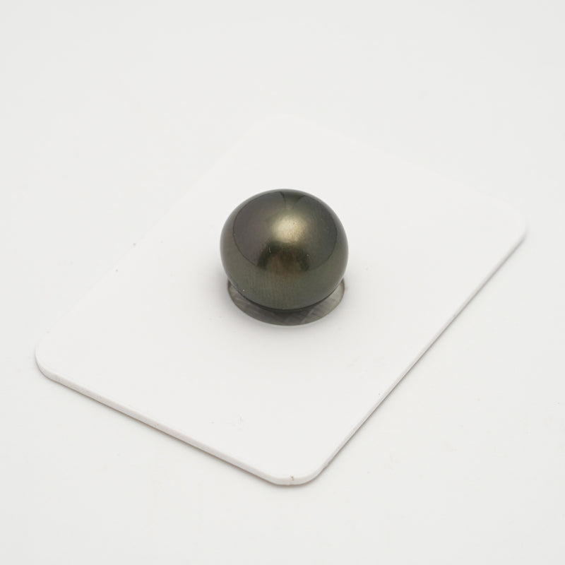 1pcs Dark 13mm - OV AAA Quality Tahitian Pearl Single LP2037 OR7