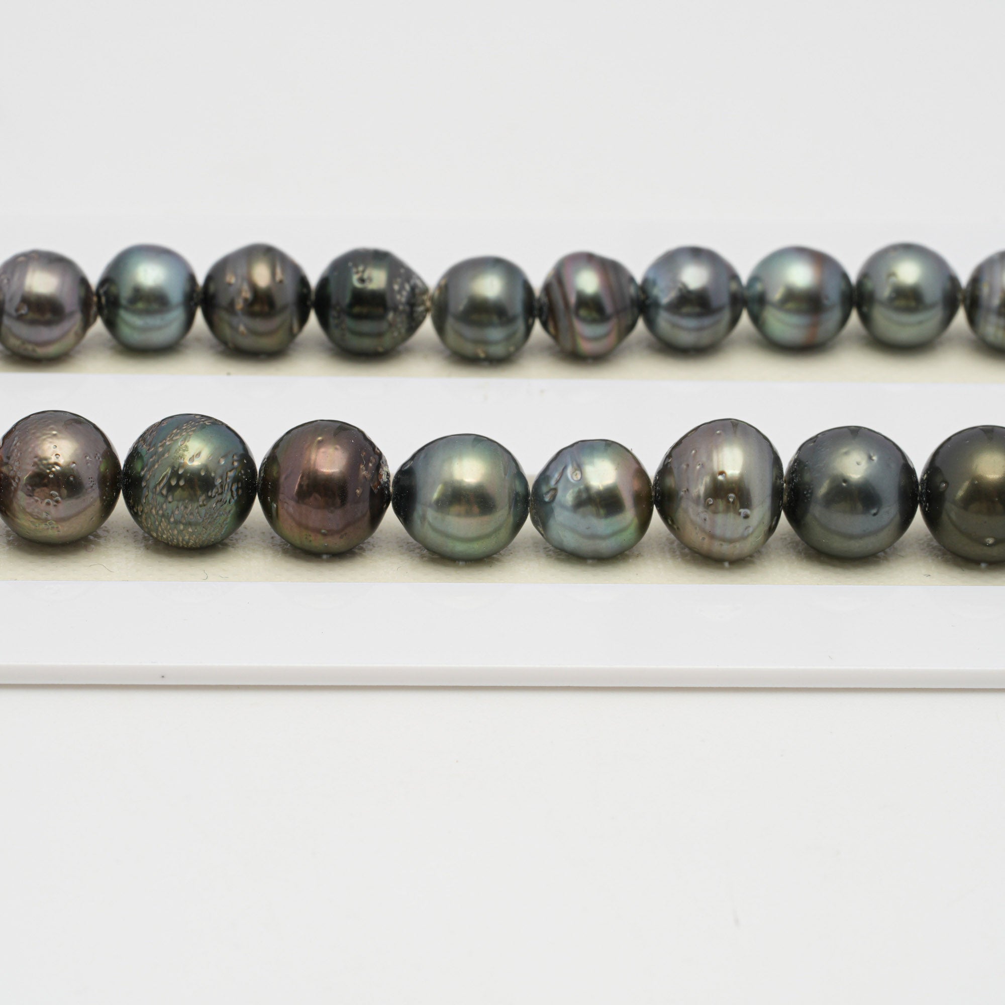 41pcs Mix 7-10mm - SB AA Quality Tahitian Pearl Strands NL1462 CMCS1