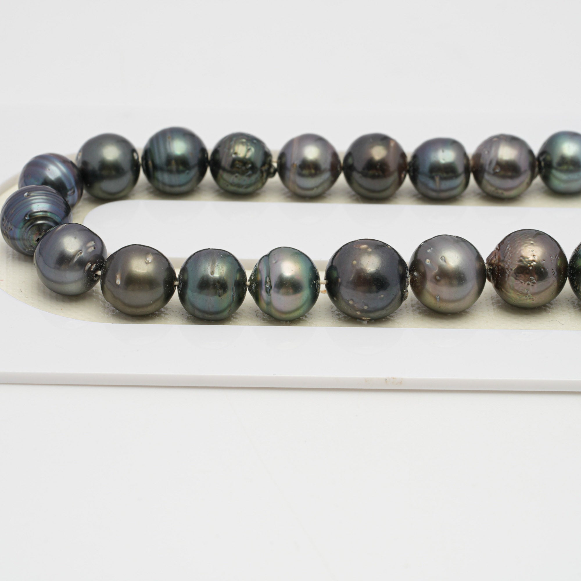 41pcs Mix 7-10mm - SB AA Quality Tahitian Pearl Strands NL1462 CMCS1