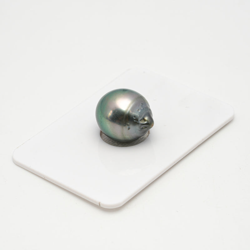 1pcs Green 13.3mm - SB AAA/AA Quality Tahitian Pearl Single LP1769 TH1