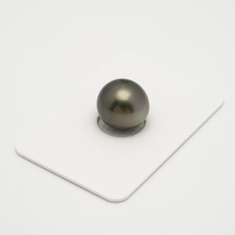 1pcs Dark 13mm - OV AAA Quality Tahitian Pearl Single LP2037 OR7