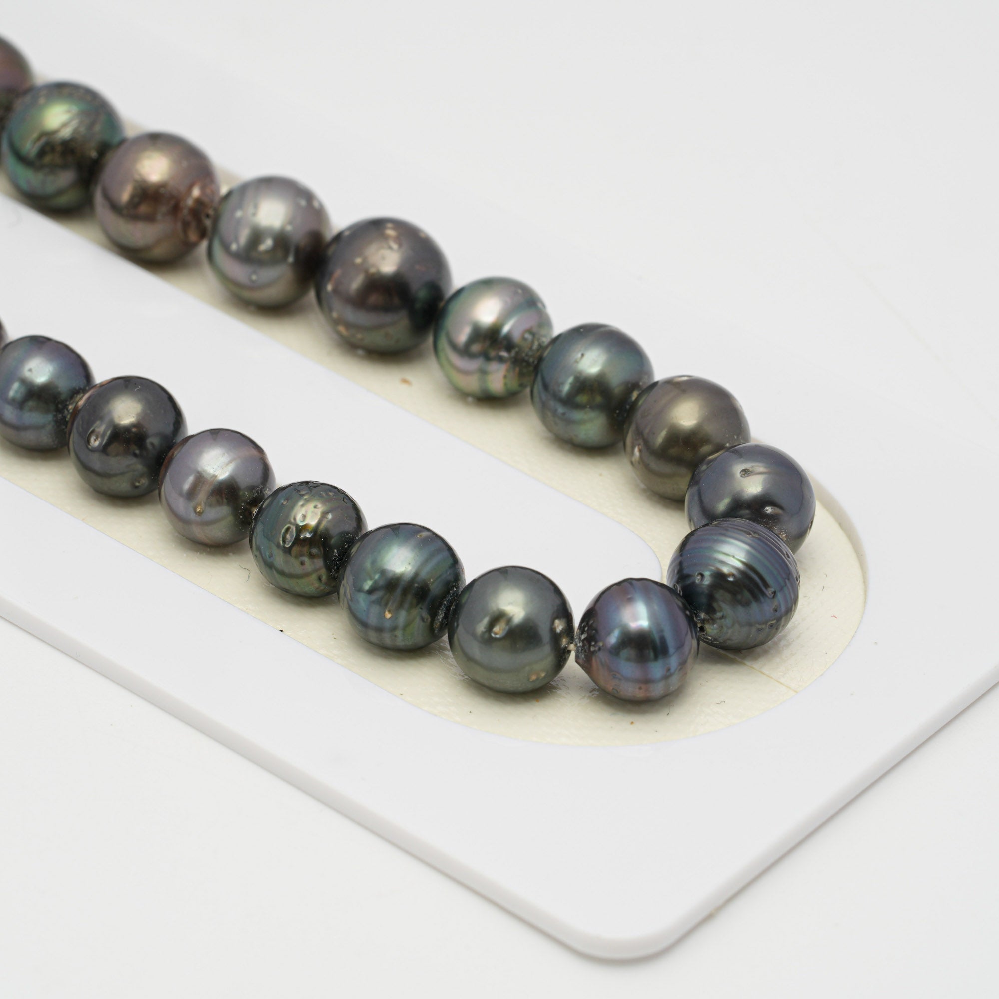 41pcs Mix 7-10mm - SB AA Quality Tahitian Pearl Strands NL1462 CMCS1