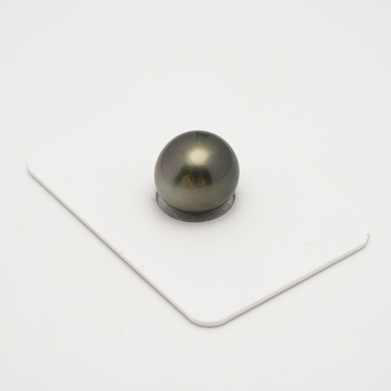 1pcs Dark 13mm - OV AAA Quality Tahitian Pearl Single LP2037 OR7