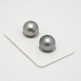 2pcs Light 12.1mm - RSR AAA/AA Quality Tahitian Pearl Pair ER1499