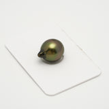 1pcs Golden Green 12.3mm - SB AAA Quality Tahitian Pearl Single LP2038 OR7