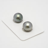 2pcs Light 12.1mm - RSR AAA/AA Quality Tahitian Pearl Pair ER1499