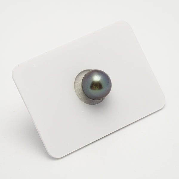 1pcs Purple Blue 10.2mm - SR/NR AA/AAA Quality Tahitian Pearl Single LP2062 THMIX1