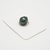 1pcs "High Luster" Blue Green 10.3mm - CL AAA/AA Quality Tahitian Pearl Single LP2039 OR7