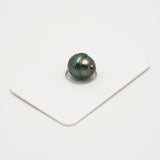 1pcs "High Luster" Blue Green 10.3mm - CL AAA/AA Quality Tahitian Pearl Single LP2039 OR7