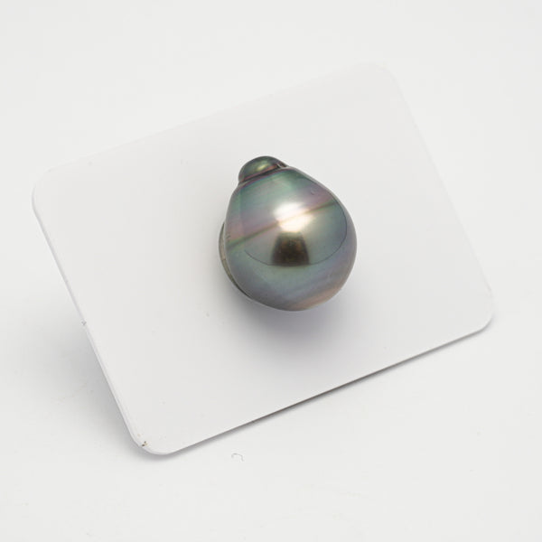 1pcs Light Green 14.6mm - SB AAA/AA Quality Tahitian Pearl Single LP2218 OR3