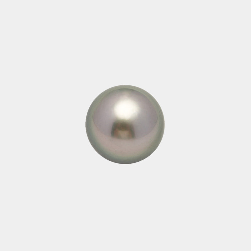 1pcs "High Luster" Light Green 12.5mm - NR/BT AAA/AA Quality Tahitian Pearl Single LP1965 A101