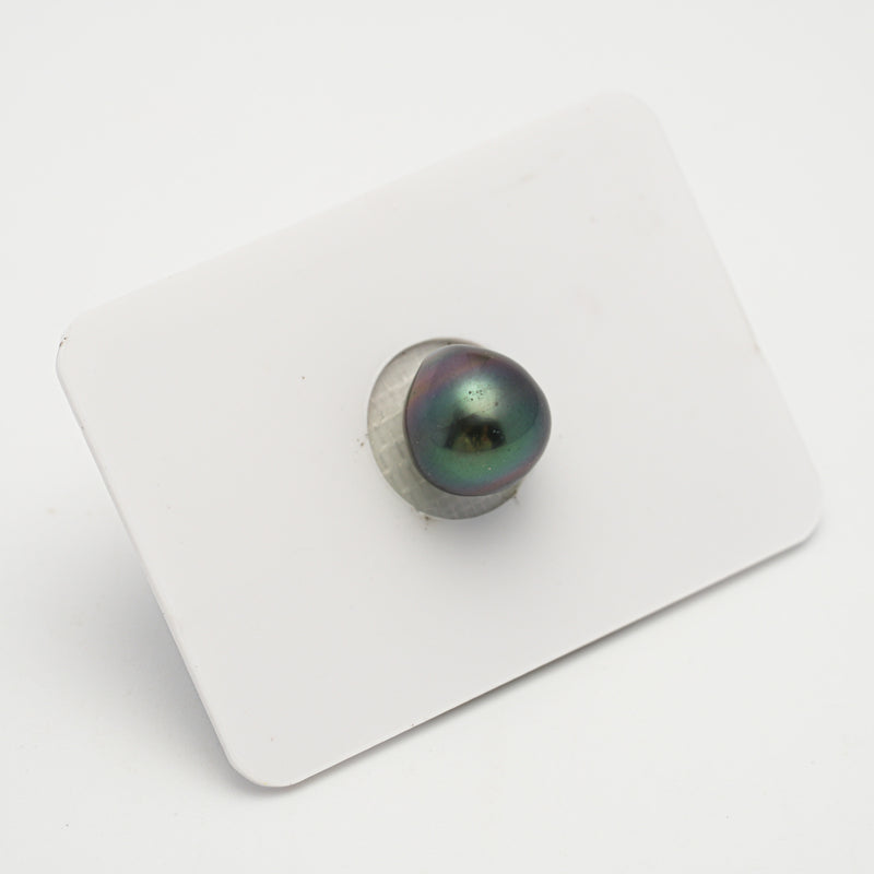 1pcs Purple 9.9mm - SB AAA Quality Tahitian Pearl Single LP2040 OR7